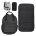 Дитяча коляска-книжка 2в1 ME 1126 GENESIS Asphalt Gray сіра
