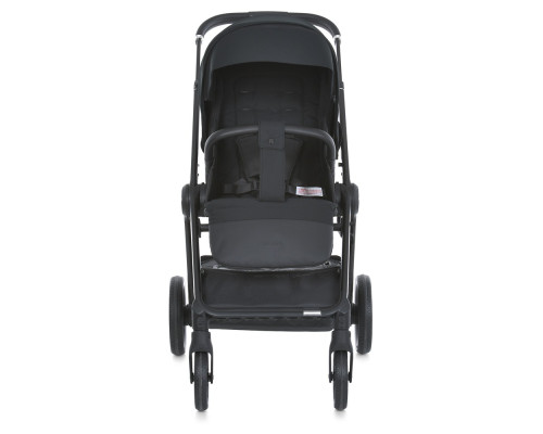 Дитяча коляска-книжка 2в1 ME 1126 GENESIS Jet Black чорна