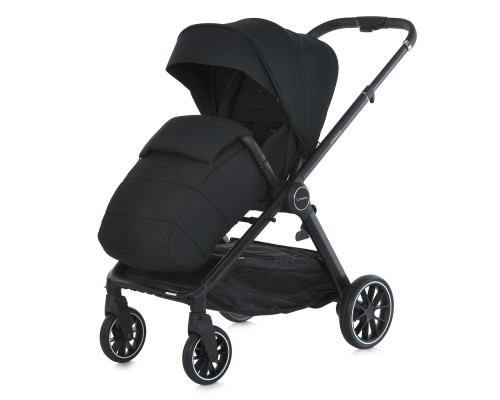 Дитяча коляска-книжка 2в1 ME 1126 GENESIS Jet Black чорна