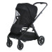 Дитяча коляска-книжка 2в1 ME 1126 GENESIS Jet Black чорна