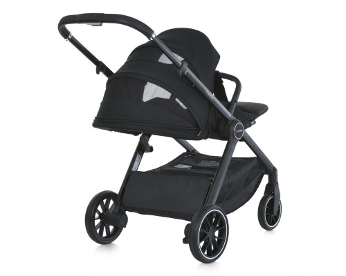 Дитяча коляска-книжка 2в1 ME 1126 GENESIS Jet Black чорна