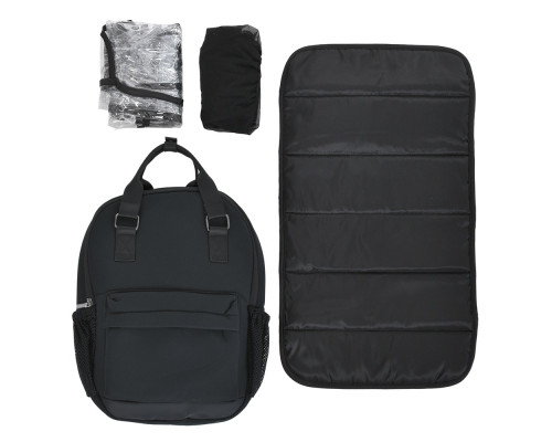 Дитяча коляска-книжка 2в1 ME 1126 GENESIS Jet Black чорна