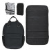 Дитяча коляска-книжка 2в1 ME 1126 GENESIS Jet Black чорна