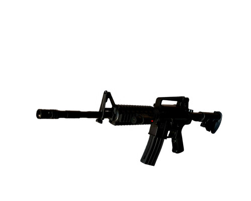 Дитячий механічний автомат на орбізах з лазерним прицілом чорний M 44 (18)
