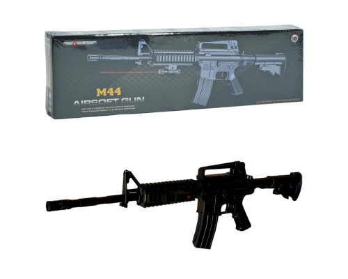 Дитячий механічний автомат на орбізах з лазерним прицілом чорний M 44 (18)