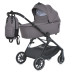 Дитяча коляска-книжка 2в1 ME 1126 GENESIS Taupe Gray світло-сіра