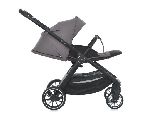 Дитяча коляска-книжка 2в1 ME 1126 GENESIS Taupe Gray світло-сіра