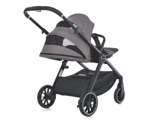 Дитяча коляска-книжка 2в1 ME 1126 GENESIS Taupe Gray світло-сіра
