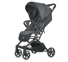 Дитяча прогулянкова коляска-книжка ME 1099 LYRA Grey сіра