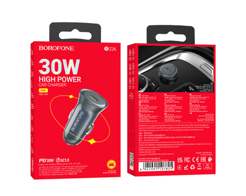Зарядний пристрій Borofone BZ26 PD30W