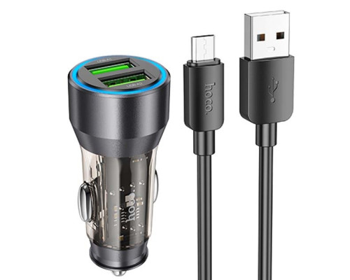 Зарядний пристрій HOCO NZ12 Micro QC3.0 (2USB/18W)