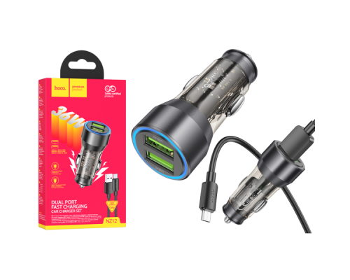 Зарядний пристрій HOCO NZ12 Micro QC3.0 (2USB/18W)