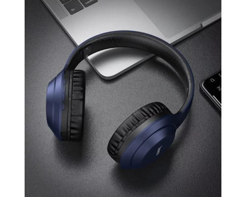 Беспроводные наушники Bluetooth HOCO W30 Синій