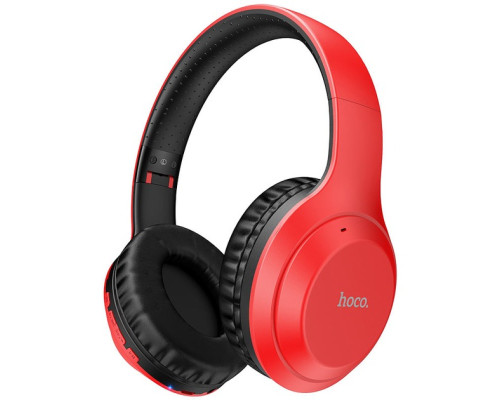 Беспроводные наушники Bluetooth HOCO W30 Червоний
