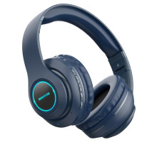 Бездротові накладні навушники Bluetooth BOROFONE BO17 Синій
