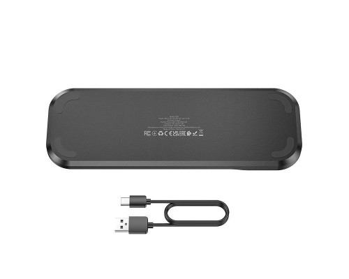 Hoco CQ6 Power 3-in-1 Бездротовий зарядний пристрій (SAM Watch) Чорний 