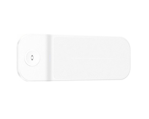 Hoco CQ6 Power 3-in-1 Бездротовий зарядний пристрій (SAM Watch) Білий 