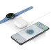 Hoco CQ6 Power 3-in-1 Бездротовий зарядний пристрій (SAM Watch) Білий 