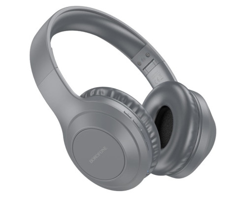 Бездротові Bluetooth навушники Borofone BO20 Сірий