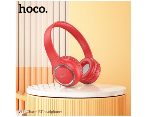 Бездротові Bluetooth навушники HOCO W41 Червоний