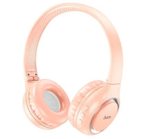Бездротові Bluetooth навушники HOCO W41 Рожевий