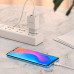 Мережевий зарядний пристрій блок Borofone BA53A (2USB/2.1A) з кабелем Type-C 
