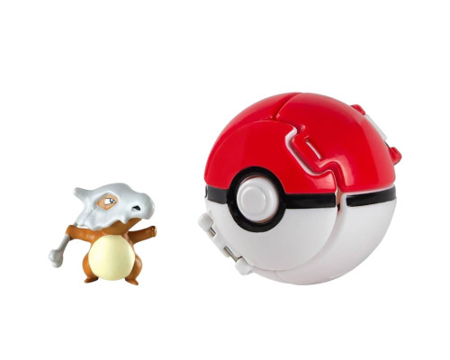 Ігрова фігурка Throw 'N' Pop Poke Ball Pokemon К'юбон з покеболом 5 см