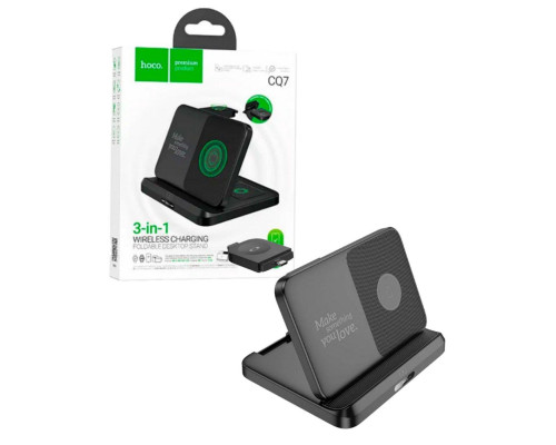 Бездротовий зрядний пристрій HOCO CQ7 Power 3в1 для Smart Watch SAMSUNG