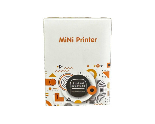 Портативний дитячий принтер Mini Printer рожевий
