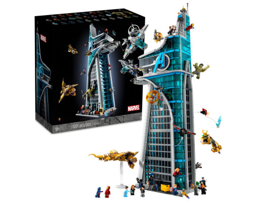 Конструктор Marvel Super Heroes «Вежа Месників» на 5201 деталь (62967)