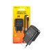 Мережевий зарядний пристрій Borofone BA64A (1USB/2.1A) + кабель Lightning