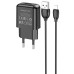 Мережевий зарядний пристрій Borofone BA64A (1USB/2.1A) + кабель Lightning
