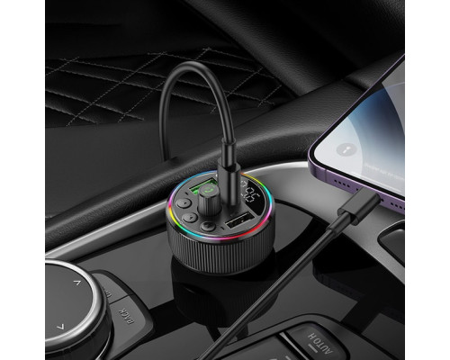 FM модулятор HOCO E82 PD30W+QC3.0 