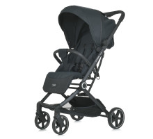 Дитяча прогулянкова коляска-книжка ME 1099 LYRA Onyx чорна
