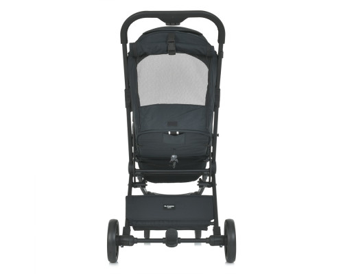 Дитяча прогулянкова коляска-книжка ME 1099 LYRA Onyx чорна