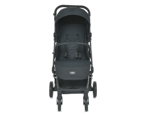 Дитяча прогулянкова коляска-книжка ME 1099 LYRA Onyx чорна