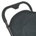 Дитяча прогулянкова коляска-книжка ME 1099 LYRA Onyx чорна