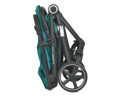 Дитяча прогулянкова коляска-книжка ME 1099 LYRA Sea Green зелена