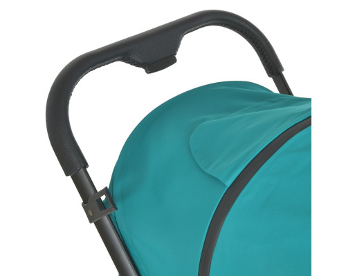 Дитяча прогулянкова коляска-книжка ME 1099 LYRA Sea Green зелена