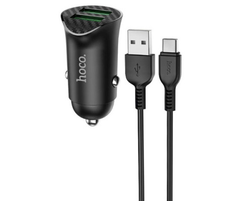 Зарядний пристрій HOCO Z39 Type-C QC3.0 (2USB/18W)