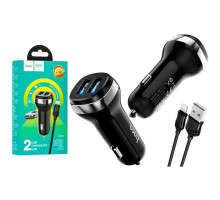 Зарядний пристрій HOCO Z40 lightning (2USB/2.4A)