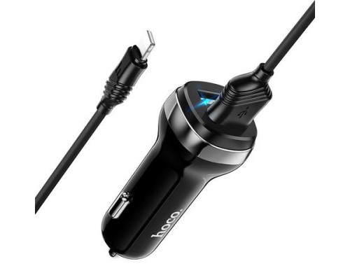 Зарядний пристрій HOCO Z40 lightning (2USB/2.4A)