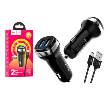 Зарядний пристрій HOCO Z40 Type-C (2 USB/2,4A)