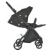Дитяча прогулянкова коляска-книжка ME 1078 VERSA Clover Black чорна
