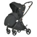 Дитяча прогулянкова коляска-книжка ME 1078 VERSA Clover Black чорна