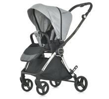 Дитяча прогулянкова коляска-книжка ME 1078 VERSA Melange Gray сіра