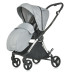 Дитяча прогулянкова коляска-книжка ME 1078 VERSA Melange Gray сіра