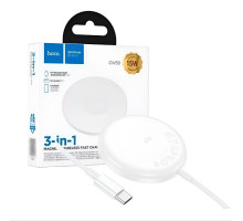 Бездротовий зарядний пристрій HOCO CW50 Fast 3в1 MagSafe 15W