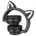 Бездротові Bluetooth навушники Borofone BO18 Cat Ear Чорний