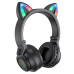 Бездротові Bluetooth навушники Borofone BO18 Cat Ear Чорний